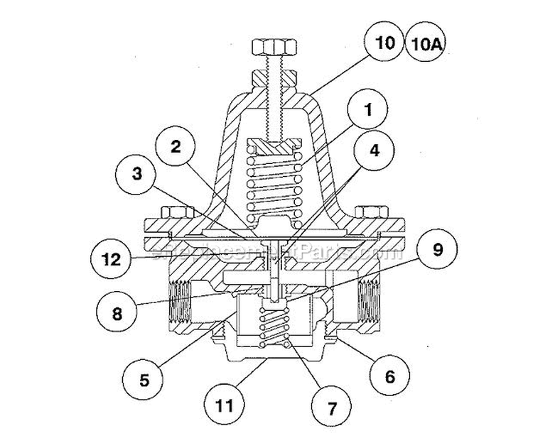 Page C Diagram and Parts List for M36G300A-4  Market Forge Generator